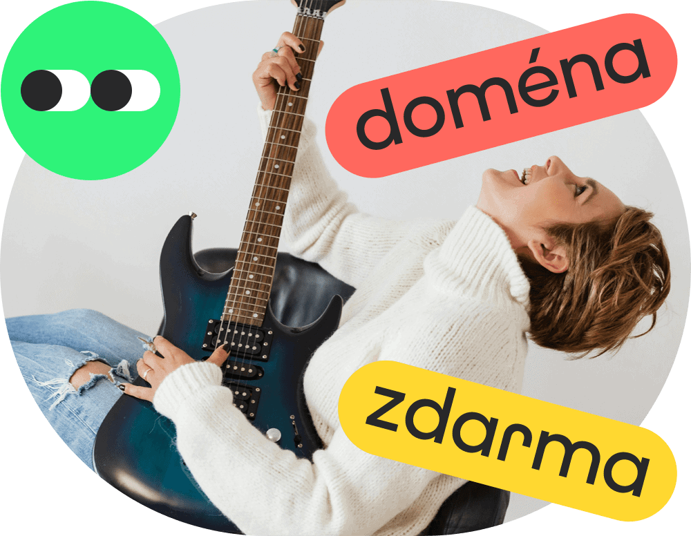 Informační obrázek pro doménu zdarma na první rok při nákupu hostingu na Active24