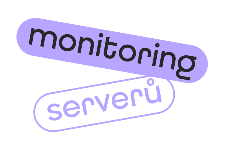 Titulek Monitoring serverů ve výpisu informací o službě monitoring