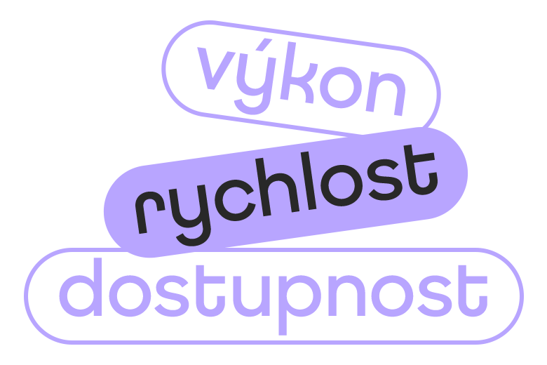 Titulek Výkon, rychlost, dostupnost ve výpisu výhod služby Virtuální privátní servery