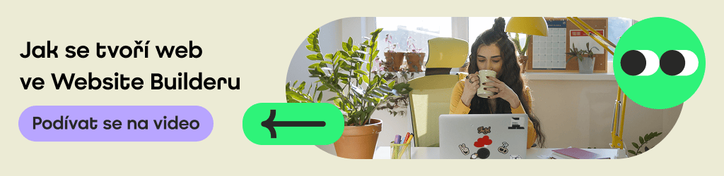 Banner s fotkou dvou podnikatelů odkazující na video